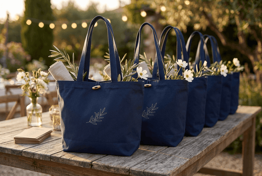 Canvas Tote Bags for Weddings Meet the Pretty, Spacious Marina Tote
