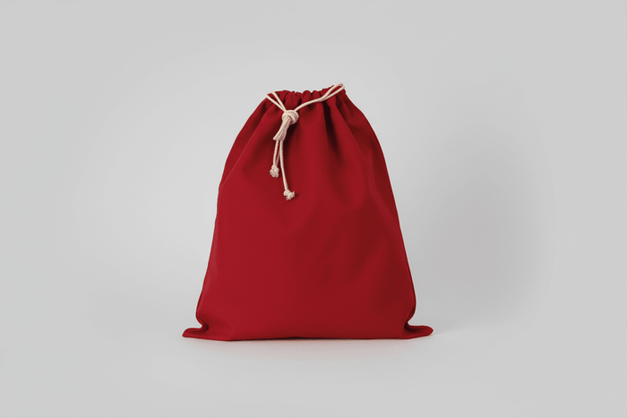 Puuvillaiset kiristysnyöripussit, 220 g/m²