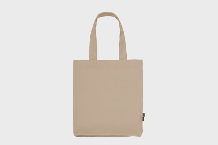 Organic Twill Tote Bags 38 x 42 x 7 cm, 210 g/m²