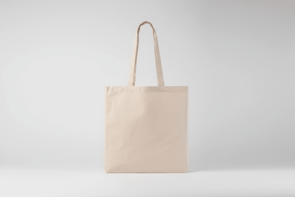 Borsa in tela di cotone (180 g/m²) con stampa del logo personalizzata