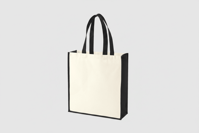 Gallery Canvas Tote with Gussets, 407 g/m²
