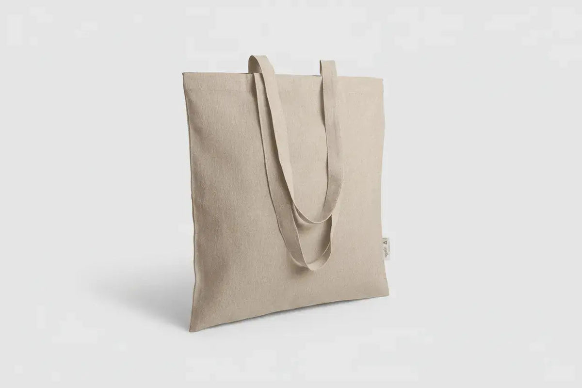 Tote bags en matières recyclées personnalisés 38x42 cm