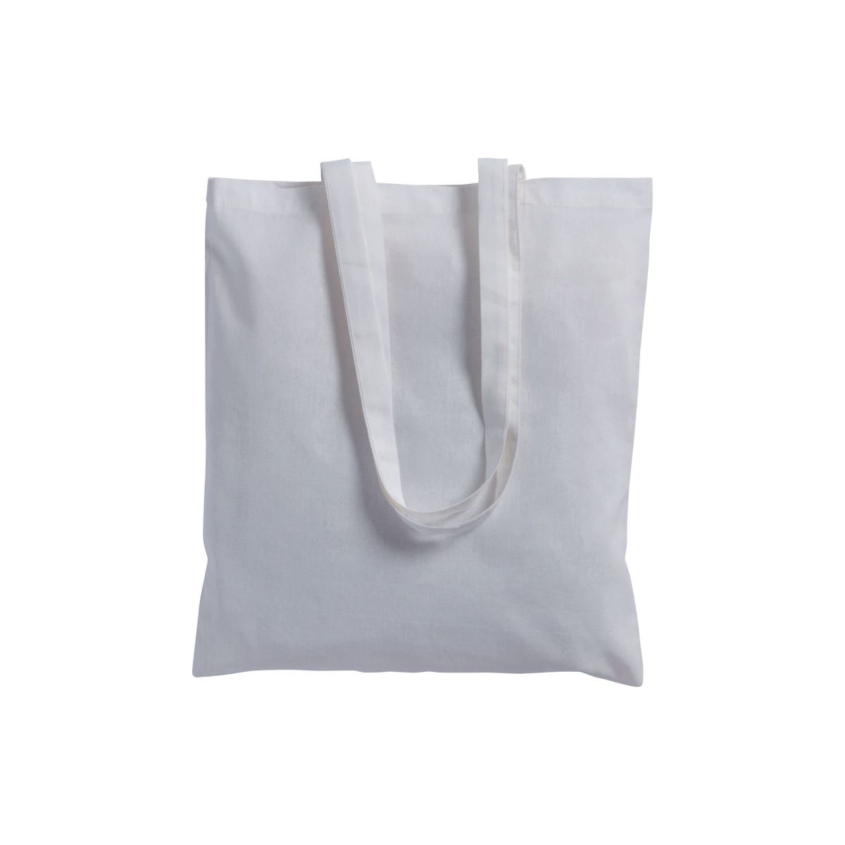 Vit tygkasse i bomull med eget logotryck, 100 % bomull, 200 g/m², 38 x 42 cm – bild 2
