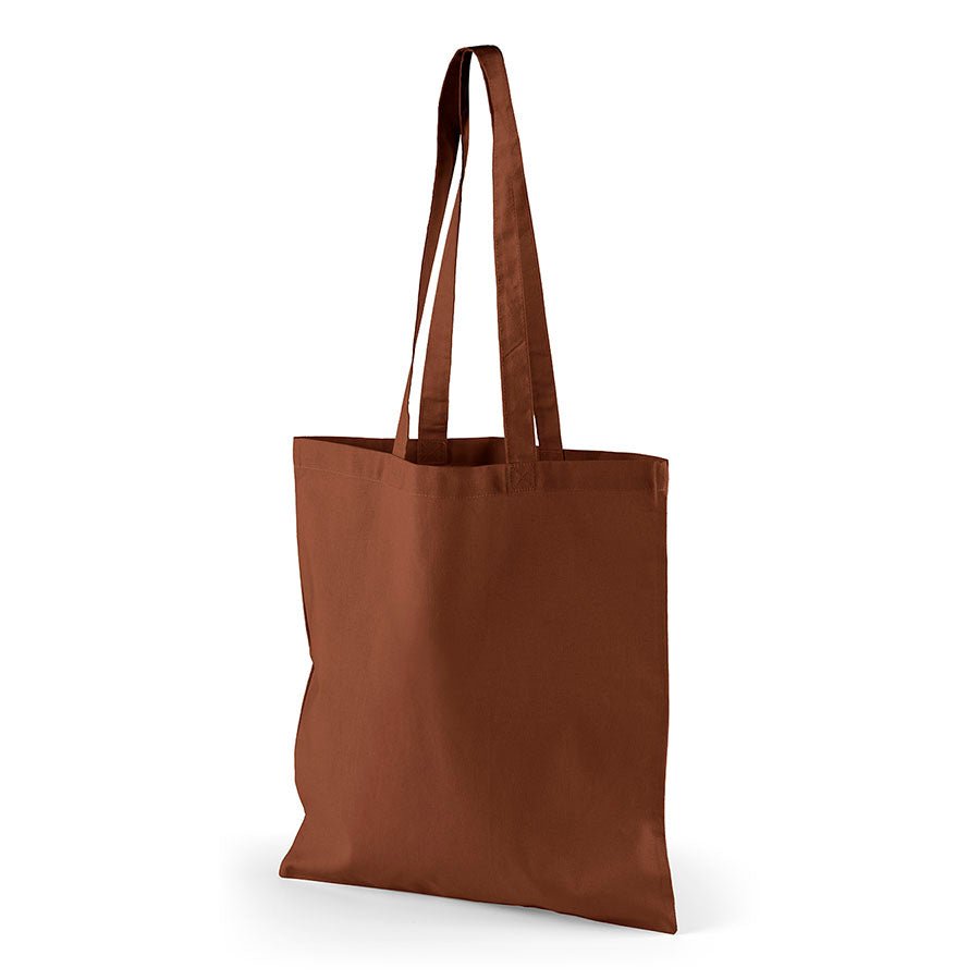 Custom Printed Brown Tote Bags