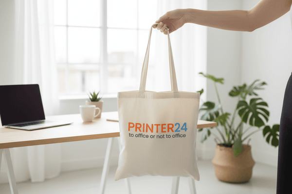 Printer24:n puuvillaiset kangaskassit omalla painatuksella