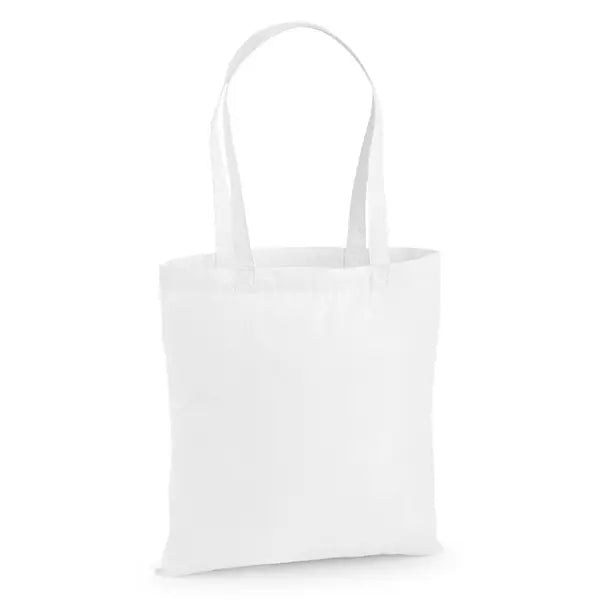 Bolsa de tela de algodón premium blanca 38 × 42 cm (200 g/m²) – imagen 1