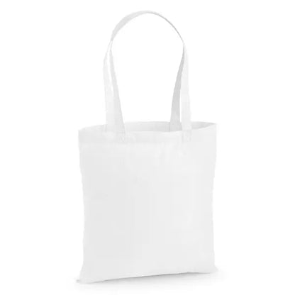 Bolsa de tela de algodón premium blanca 38 × 42 cm (200 g/m²) – imagen 1